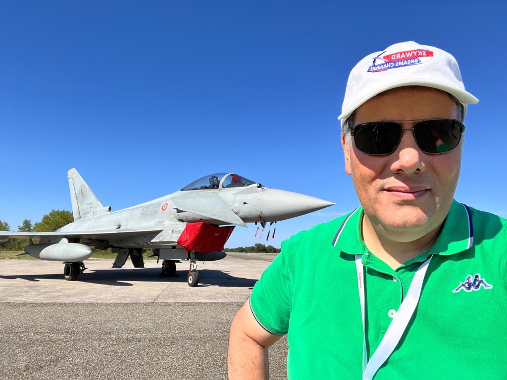 Skyward Dreams Channel — Ing. Corrado De Leo con Eurofighter Typhoon